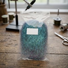 Synthetic Angel Hair Mylar Filament 24.5 cm x 14 cm for Streamer Fly Tying
