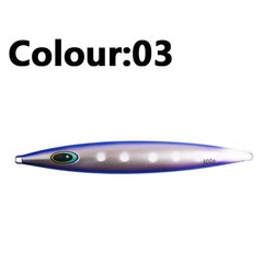 Iron Plate Lure UV Glow Effect Fast Water Cutting Design 150g 300g 450g 600g