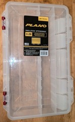 PLANO Large Clear Organizer 3700 PLA990755 Prolatch Stowaway Tackle Box MADE USA