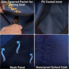 Dr.Fish Wader Bag Storage Fishing Changing Pad Bag Carrying Bag Hunting Surfing