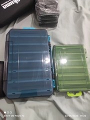 Luya Fishing Accessories Storage Box U-Shape Transparent Bait Shrimp VIB Organiz