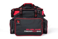 Nytro Sublime Feeder Box Bag Heavy Duty Fishing Luggage -22400033- Black and Red