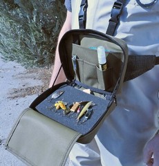 Fishing Chest or Waist pack **Made in USA!** compact convertible design NEW