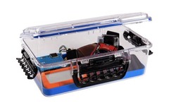 New Plano Clear See Thru Waterproof Tackle Box Storage Fishing Gear Outdoor