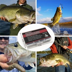Strong 110pcs Fishing Swivels with Rolling Barrel and Quick-Lock Snaps Included
