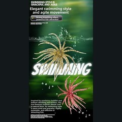 Floating Sea Urchin Lure Pack of 4 6.5cm 9cm TPE Soft Bait for Freshwater Use