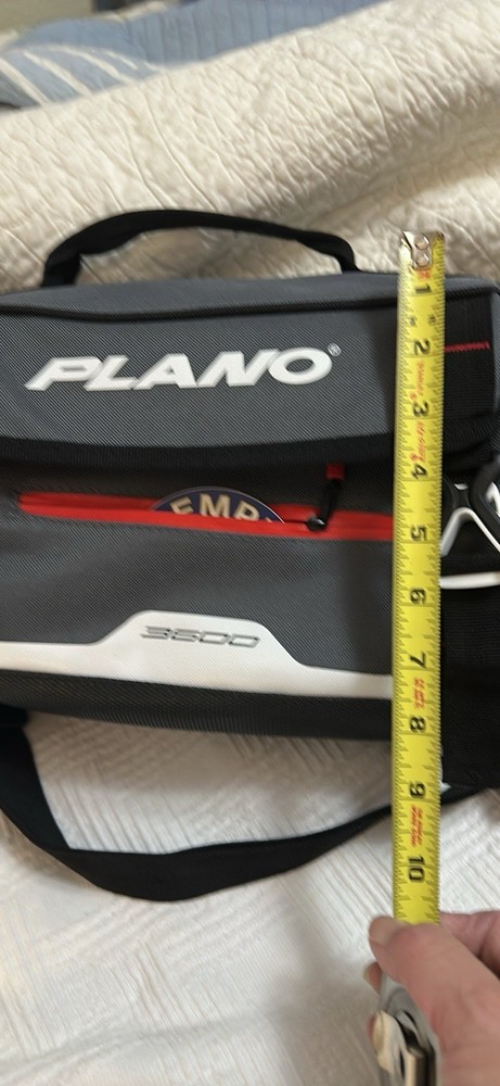 Plano Weekend Series 3700 Softsider Tackle Box Tackle Bag Black Gray Premium