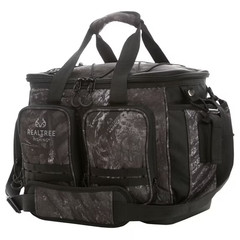 Realtree Aspect Large Tackle Bag Gray Camo, Unisex, Fishing Tackle Bag and Boxes