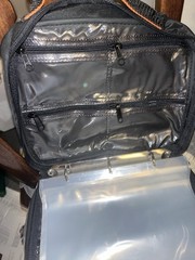 Fishing Lure Bag with Zipper Closure. Renegade, Extra Sheets. Light