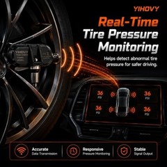 Pre-Programmed TPMS Sensor Tire Pressure Monitoring Sensor 42753-TL2-A52 fit for