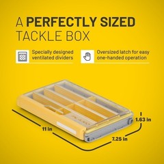 Tackle Tray Waterproof Divider System Fishing Storage Box New