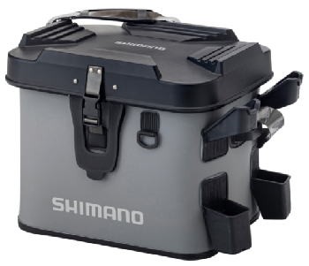 Shimano Rod Rest Boat Bag Hard Type BK-007T Gray 22L Fishing Tackle Bag Age 13+