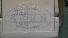 VINTAGE PLANO 6300N 6300 N TWO TONE GREEN 3 TRAY TACKLE BOX