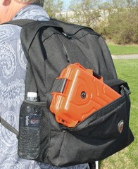 MTM Survivor Dry Box with OSeal Orange, Large