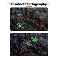 Soft Floating Urchin 5pcs 9cm 4g with Natural Hovering Action for Bass Fishing