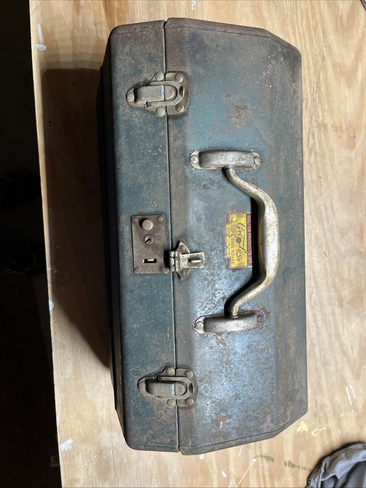Vintage Grip-Loc Tackle Tool Box Walton Products Inc., 16″
