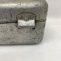 Aluminum Tier Tackle Box 5″x7″x18″ In Fair Condition. See description A