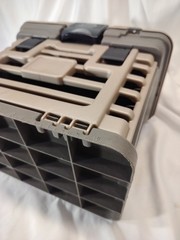 PLANO 4-BY RACK SYSTEM TACKLE BOX 3500 SERIES 1354 USA Fishing Organizer