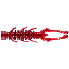 TPE Floating Shrimp Lure 7.5cm 2.5g 10pcs Soft Bait for Bass Perch Night Use