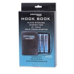 Drennan Hook Book Plate Storage System For Hook Lengths Match Coarse- LUDHB001