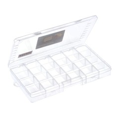 Fishing Tackle Boxes, Transparent Fish Tackle Storage with Adjustable Divider…