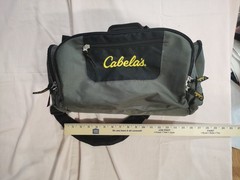 Cabela’s Catch-All Gear Duffle Bag Gray Hiking Carry-On Tackle Fishing Organizer