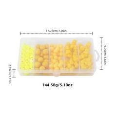 188PCS Soft Silicone Corn Lures for Carp Fishing with Realistic Design