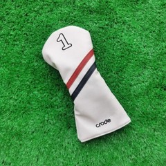 Golf Headcovers Woodcovers Driver Fairway Wood Hybrid 1,3,5,U 4Type Set White