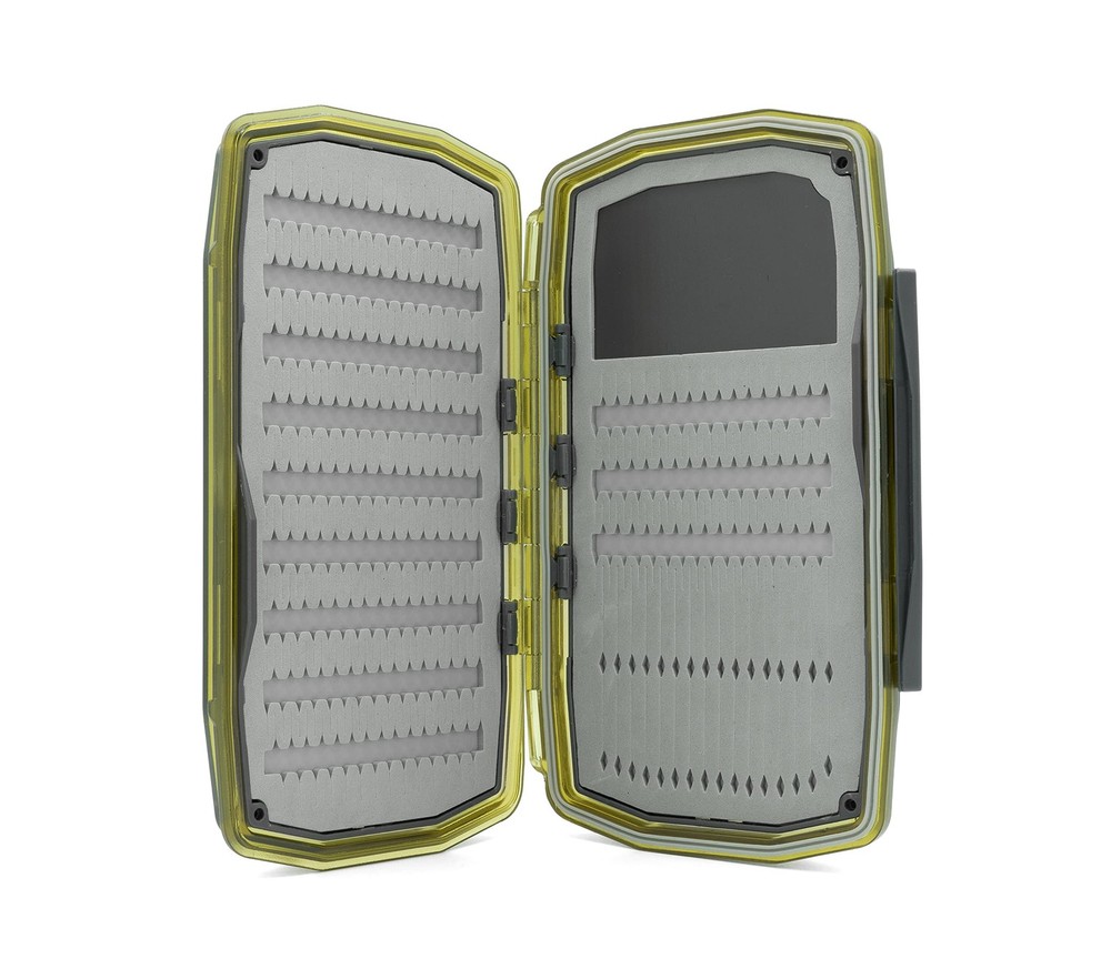 UPG Foam Waterproof Walkabout Large Olive Fly Box – Lightweight Dustproof Impact
