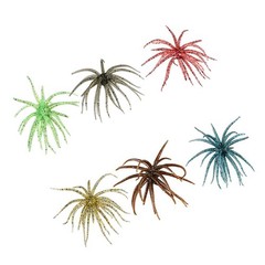Floating Sea Urchin Lure Pack of 4 6.5cm 9cm TPE Soft Bait for Freshwater Use