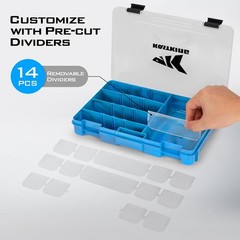 Utility Tackle Boxes, 3600 and 3700 Fishing Tackle Trays | Plastic Storage Or…