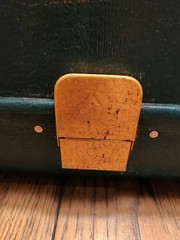 UMCO Corporation Vintage Tackle Box Fishing Gear Green Latch Minneapolis Minn.