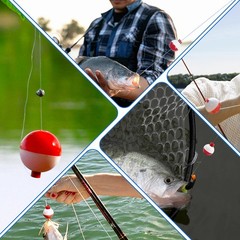 Fishing Hooks Bobbers Tackle Kit Beginners Equipment, 215pcs Organized…