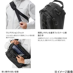SHIMANO BS-025T Sling Shoulder Bag Black Camo S New JAPAN