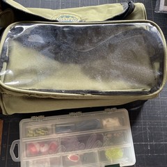 Cabelas Canvas Tackle Bag And Unopened Tackle
