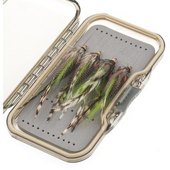 Fly Fishing Streamer Lure 6# Green 9.5cm with Strong Water Disturbance Effect