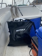 Fish Bag 25×23 Inch With Airtight Waterproof Zipper Tournament Weighin Bag Black