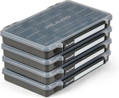 Plano Stowaway 3700 Stow Tackle Box, 4 Pack, with Corrosion-Preventive Rustricor