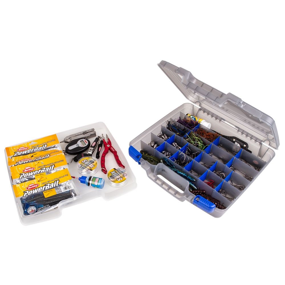 Flambeau Outdoors Max Rigging Box Removable Tray 22 Compartment-18 Dividers