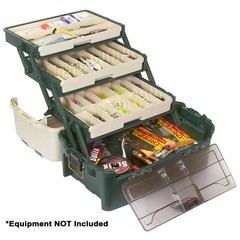 Plano 723300 Hybrid Hip 3-Tray Tackle Box – Forest Green