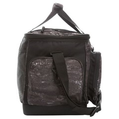 Large Fishing Backpack Charcoal Non Slip Textured Molded Bottomgray Camo Unisex