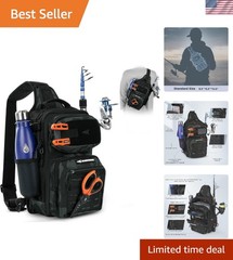 BlowBak Tactical Fishing Sling Bag: Lightweight, Water-Repellent Backpack Gear