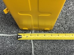 Megabass Metal Toyo Steel Tackle Box Yellow New
