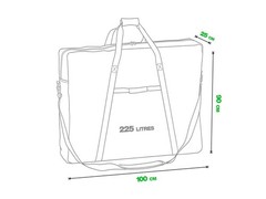 ZFISH Aquacore Bedchair Bag Waterproof Transport Bag Green Shoulder Strap A2033