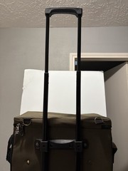 Plano Rolling Tackle Box 23” Gear Suitcase Bag Military Green Extendable Handle