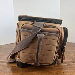 Plano Guide Series 3700 Brown Black Tackle Bag Shoulder Strap Magnetic Dropzone
