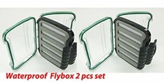 Water Proof Fly box 2 pcs combo (F228)