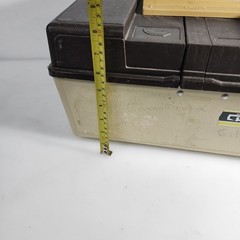 Vintage PLANO Sportster 757 Tackle Box w/ Cooler 1981 Rare Model Fishing Bait