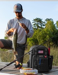 Versatile Fishing Backpack with Water-Resistant Material & Adjustable Design