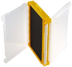 MEIHO Run Gun Case Reversible Type 3010W-2 Yellow 205x145x40mm Polypropylene NEW